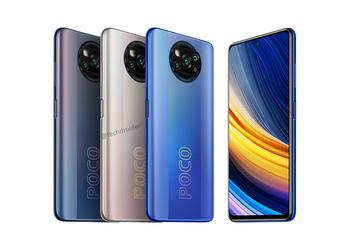 POCO X3 Pro «засветился» на пресс-рендерах: клон POCO X3 NFC в трёх новых расцветках