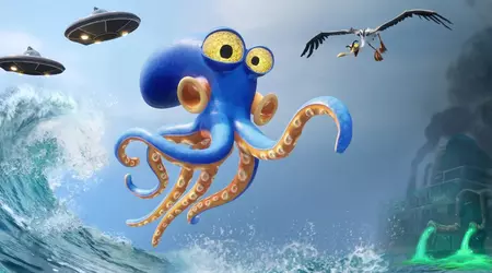 Cet octopus est magnifique ! Konami a révélé de nouvelles séquences de gameplay du fun plateforme Darwin's Paradox !