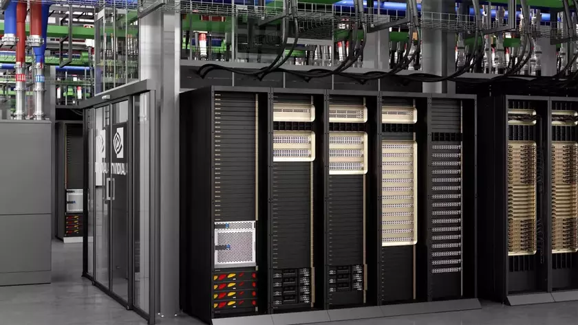 Серверная стойка Nvidia архитектуры Rubin