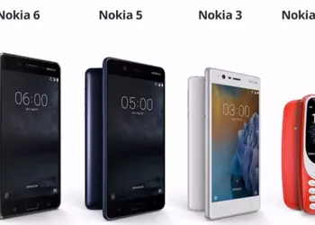Смартфоны Nokia 6, Nokia 5 и Nokia 3 на MWC 2017