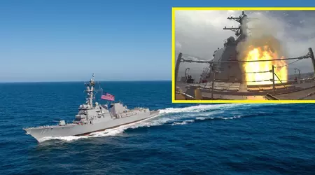 USS Jack H. Lucas, the first U.S. Flight III destroyer of the Arleigh Burke class, successfully launched Standard Missile 2