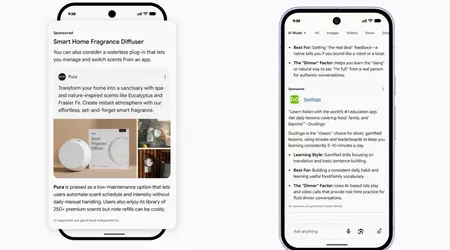 Google intègre la pub Gemini dans la recherche : annonces conversationnelles et shopping IA en test