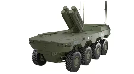 Estonian Milrem Robotics presents a new ground drone HAVOC RCV this year