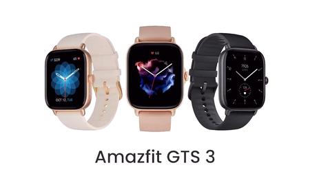 Limited time deal: Amazfit GTS 3 на Amazon зі знижкою $30