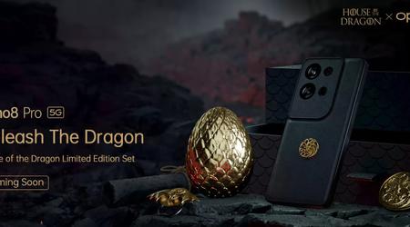 Para los fans de la serie La Casa del Dragón: OPPO lanzará un smartphone de edición limitada especial Reno 8 Pro 5G