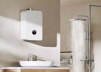 Xiaomi представила новый газовый водонагреватель с ИИ и HyperOS