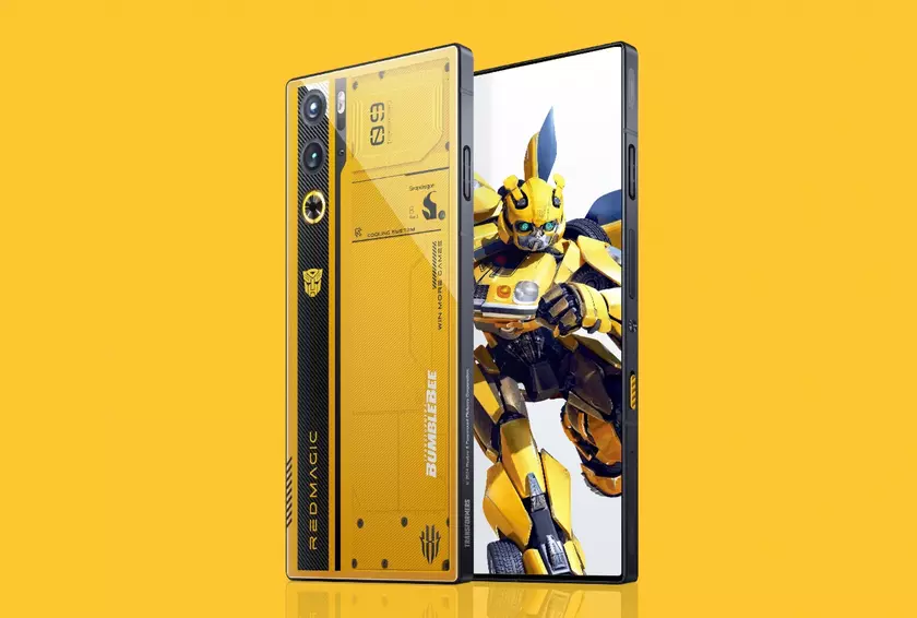 nubia представила Red Magic 9 Pro+ Bumblebee Transformers Edition с тематическими аксессуарами и подарочной упаковкой