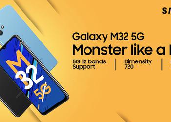 Samsung announced the Galaxy M32 5G: replica of Galaxy A32 5G with MediaTek Dimensity 720 chip, 5000 mAh battery and a price starting from $282