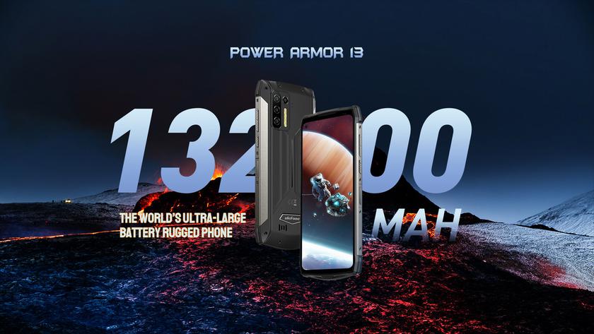 Ulefone Power Armor 13: ударопрочный смартфон с аккумулятором на 13200 мАч