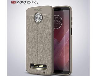 Moto Z3 Play Frameless render