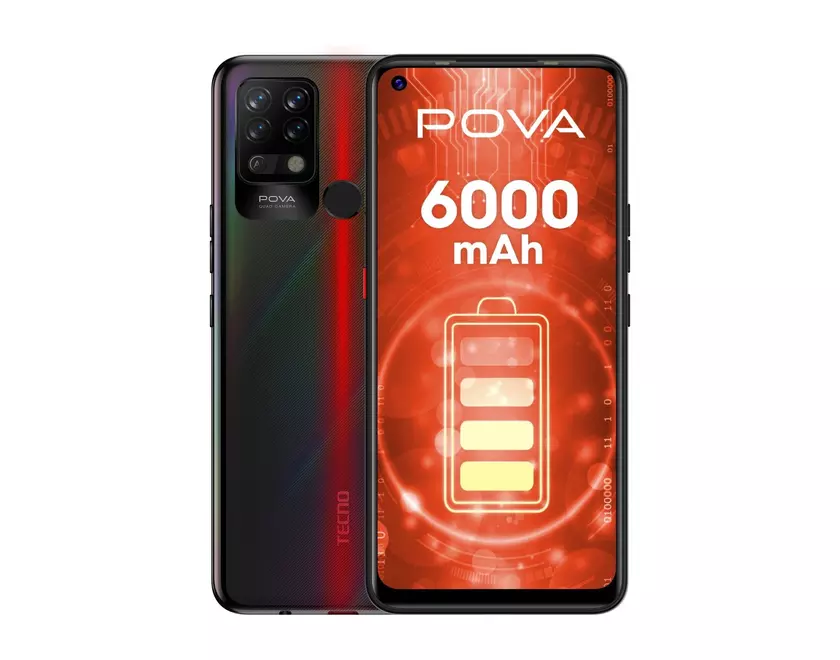 Смартфон Tecno Pova: MediaTek Helio G80, 6/128 ГБ и 6000 мАч за 4 799 гривен (для полного счастья нет только NFC)