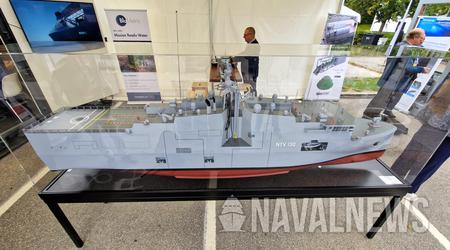 Germany has developed a new support ship NTV 130