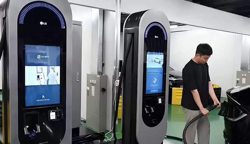 LG Electronics представляет новую зарядную станцию для инноваторов