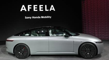 Sony showed a prototype of the Afeela car, which will appear in 2026
