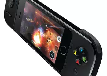 Игровой контроллер Logitech PowerShell+Battery с дополнительной батареей для iPhone и iPod
