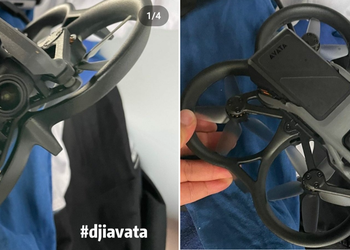 Опубликованы фотографии и видео неанонсированного FPV-дрона DJI Avata