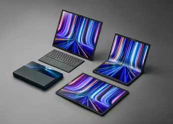 Большая презентация ASUS на CES 2022 – ноутбук с гибким дисплеем Zenbook 17 Fold OLED, игровые модели TUF и другие новинки