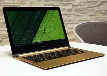 IFA 2016. Acer Swift 7: первый в мире ультрабук тоньше сантиметра