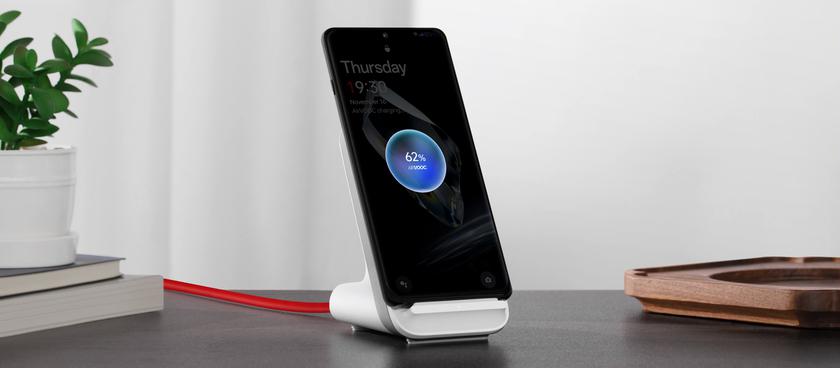 OnePlus анонсировала новую док-станцию беспроводной зарядки AIRVOOC с мощностью 50 Вт и ценой $67