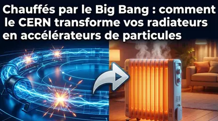 Chauffés par le Big Bang : comment le CERN transforme vos radiateurs en accélérateurs de particules