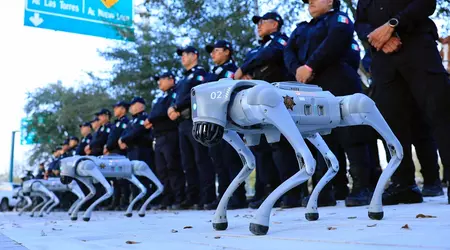 Les matchs de la Coupe du monde 2026 au Mexique seront patrouillés par des chiens-robots