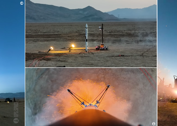 Любитель-самоучка воспроизвёл запуск и посадку миниатюрной копии ракеты Flacon 9, которую он создавал 7 лет (видео)