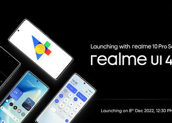 Die weltweite Ankündigung von realme UI 4.0 auf Basis von Android 13 findet am 8. Dezember statt