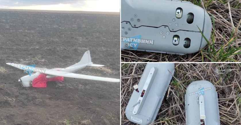 The Ukrainian Armed Forces shot down a unique strike modification of the Orlan-10 drone