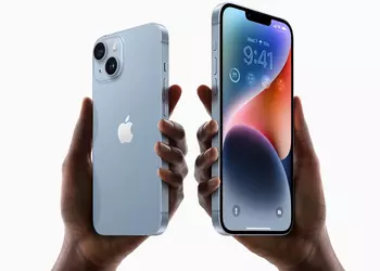 В Китае женщина пришла в Apple Store, зубами перекусила защитный кабель и украла iPhone 14 Plus, потому что ей не понравилась цена