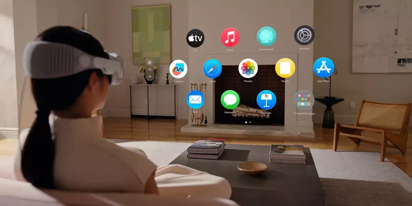 Apple: для Vision Pro вышло уже более 1000 приложений