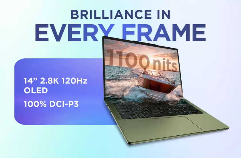 Motorola официально представила Moto Book 60 Pro - ноутбук с OLED дисплеем и Intel Core Ultra