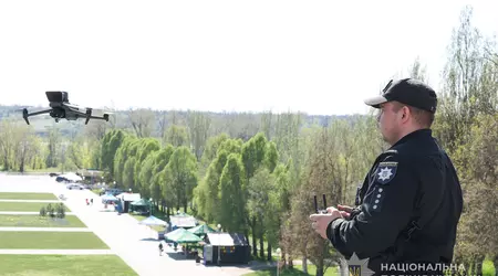 In Zaporizhzhia, police will patrol the city with DJI Mavic 3 drones
