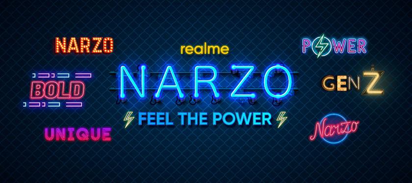 Realme анонсировала серию смартфонов NARZO для конкуренции с Redmi и Pocophone