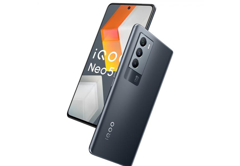 This is what the iQOO Neo 5s will look like - a gaming smartphone with a Snapdragon 888 chip, a 48 MP camera and 66 W fast charging