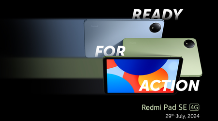 Офіційно: Xiaomi 29 липня представить планшет Redmi Pad SE 4G