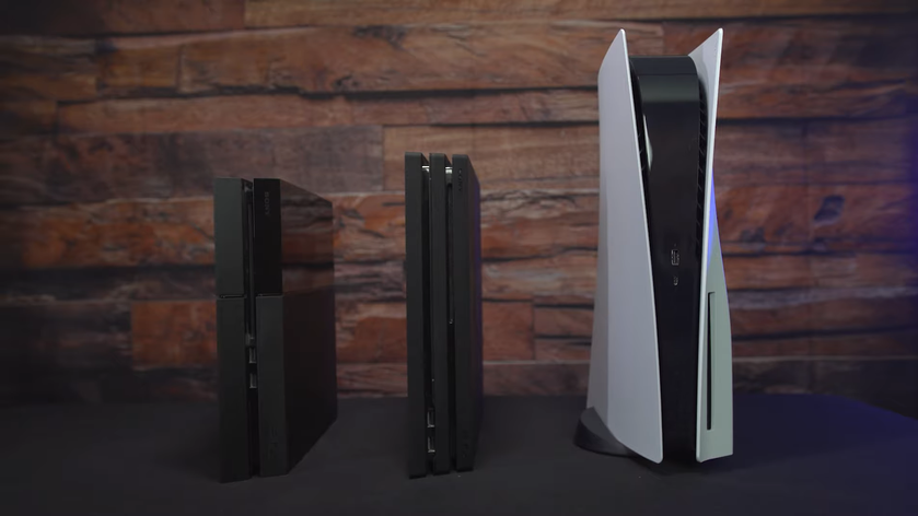 В семье не без гиганта: размеры PlayStation 5 сравнили с предыдущими консолями Sony