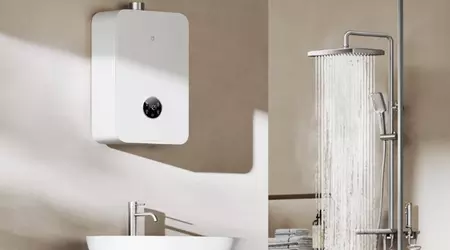 Xiaomi introduced a new gas water heater with AI and HyperOS
