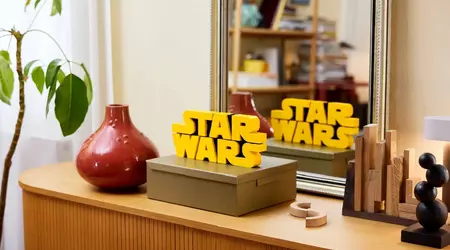 Lego has unveiled a new constructor in the shape of the Star Wars logo