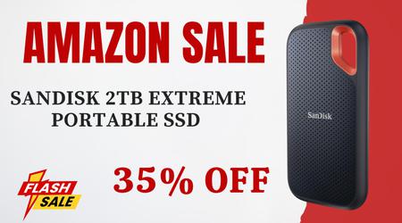 SanDisk 2TB Extreme Portable SSD - Limited $70 Discount! Big Deal!