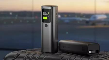 Sharge Super Energy Bar is unveiled — a compact power bank with a capacity of 20,000 mAh and a total power of 165 W