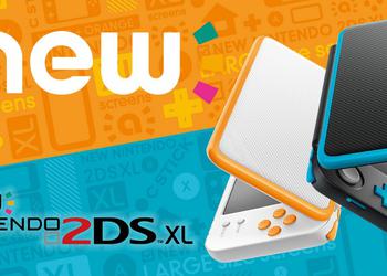 Nintendo представила портативную консоль New 2DS XL