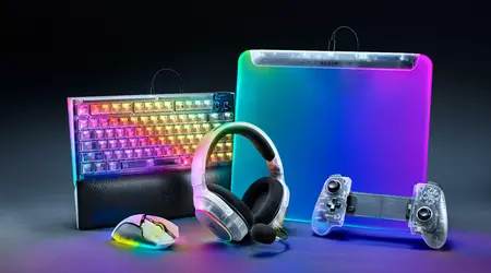 Razer introduced Phantom White — a stylish line of semi-transparent gaming peripherals with retro-futuristic design and RGB lighting