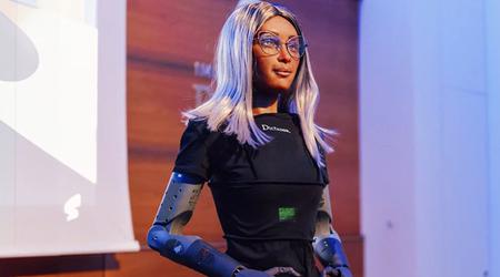 Der humanoide Roboter Mika wird der erste KI-CEO der Welt bei Dictador, einem polnischen Unternehmen, das Rum-Sammlerstücke herstellt