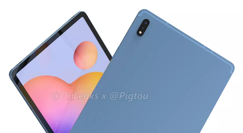 Samsung Galaxy Tab S7 появился на качественных рендерах: дисплей с тонкими рамками и двойная основная камера
