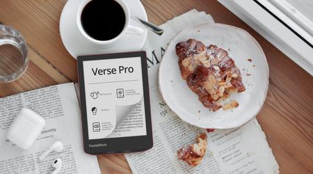 PocketBook Verse Pro: електронна книга з Bluetooth, захистом IPX8 і 6-дюймовим екраном E Ink Carta