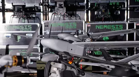 Heavy Ukrainian drone NEMESIS destroys Russian Strela-10M4 air defence system - video