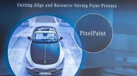 Mercedes-Benz lanceert PixelPaint - een analoog aan inkjetprinten voor bestellingen op maat