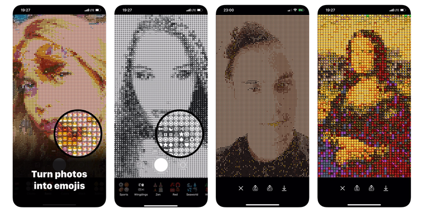 Приложение Emojivision превращает фотографии в картинки Emoji