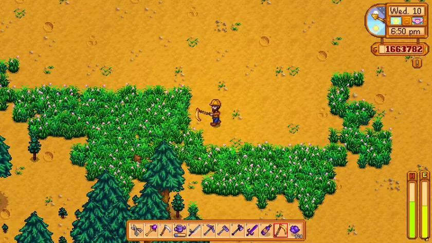 Создатель Stardew Valley тизерит долгожданную возможность улучшения косы до максимального уровня