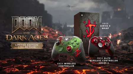 Microsoft unveiled a collection of accessories for Xbox in the style of DOOM: The Dark Ages